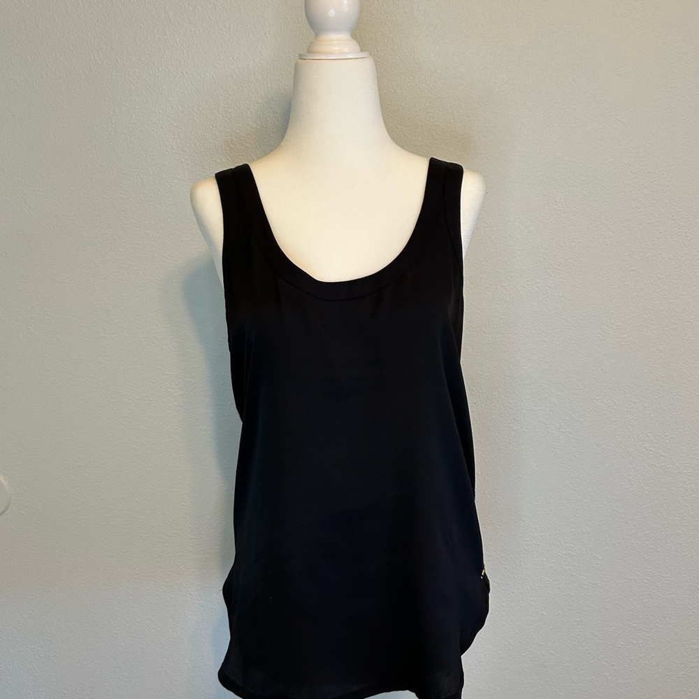 Guess Zipper Racerback Top